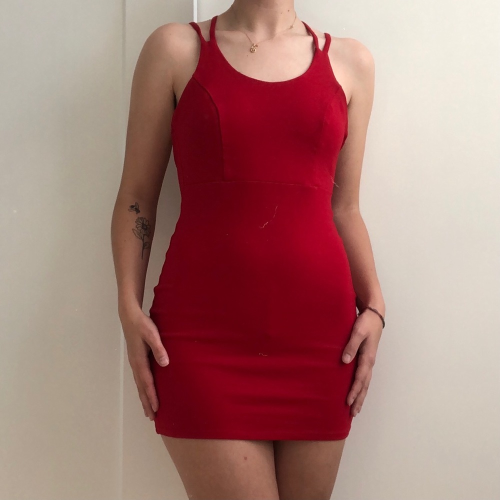 Solemio Fitted Dress